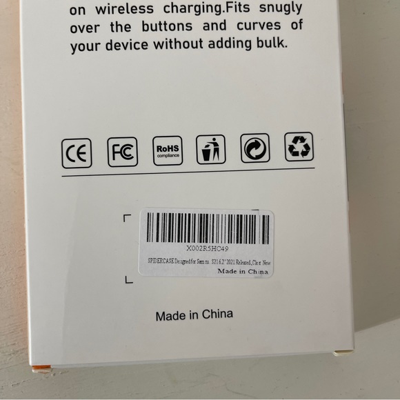 Samsung S 21 6.2" clear case - Picture 2 of 4